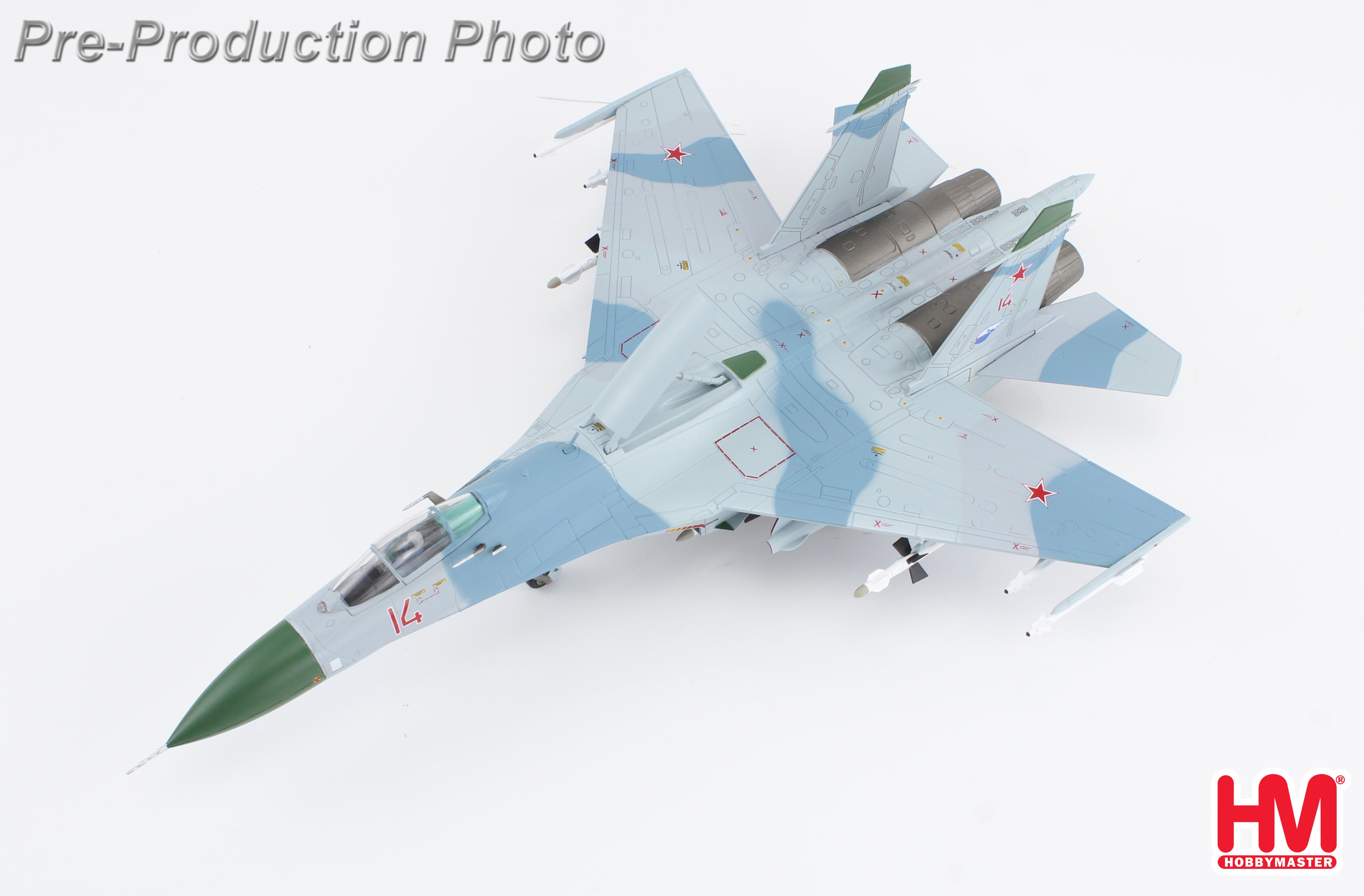 Su-27 Flanker B (early type) Red 14, Russian Air Force, 1990